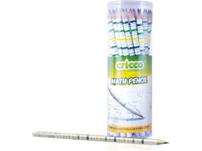 Cricco multiplikasjonstabell blyant tavle (50 stk.)