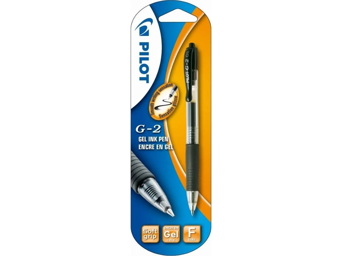 Pilot G2 gelpenn sort 0,5 PILOT