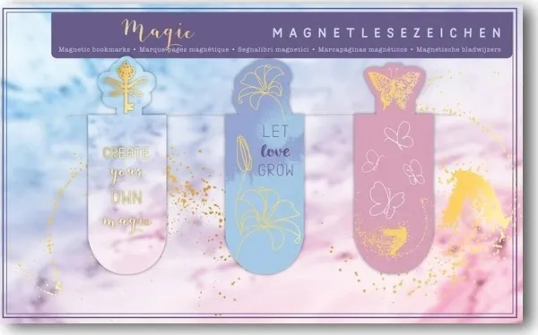 Magnetiske bokmerker - Magic