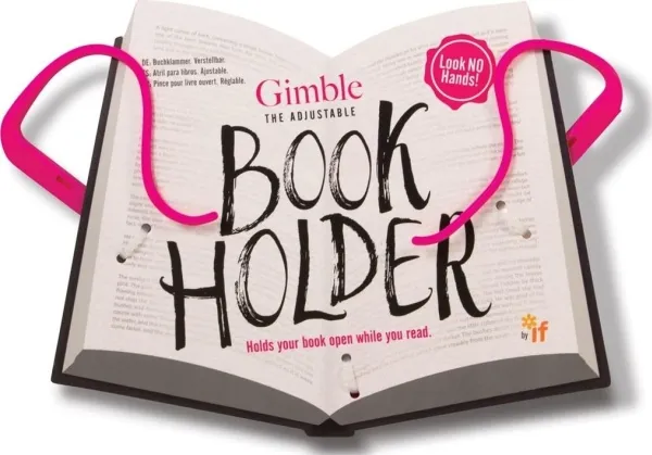 IF Gimble Book Holder rosa nettbrettbokholder