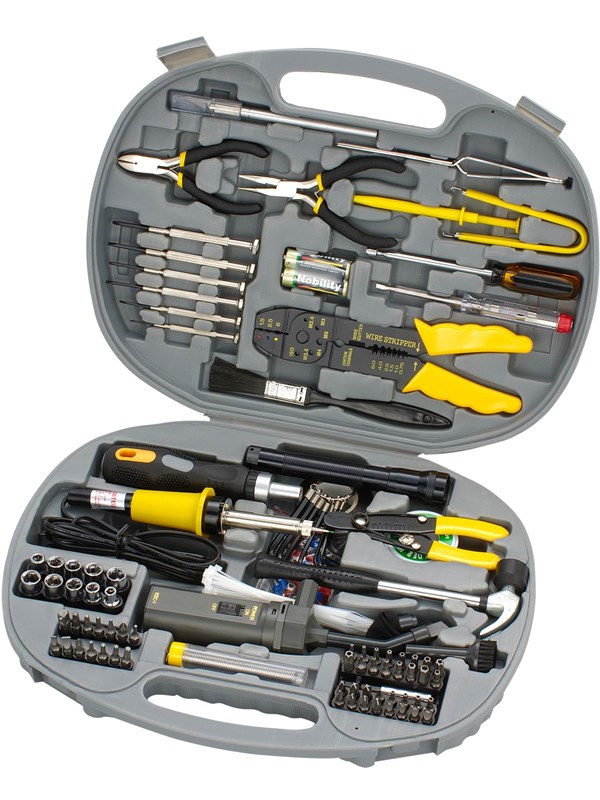 Deltaco Complete Tool Kit CPU Accessories - 145 Parts