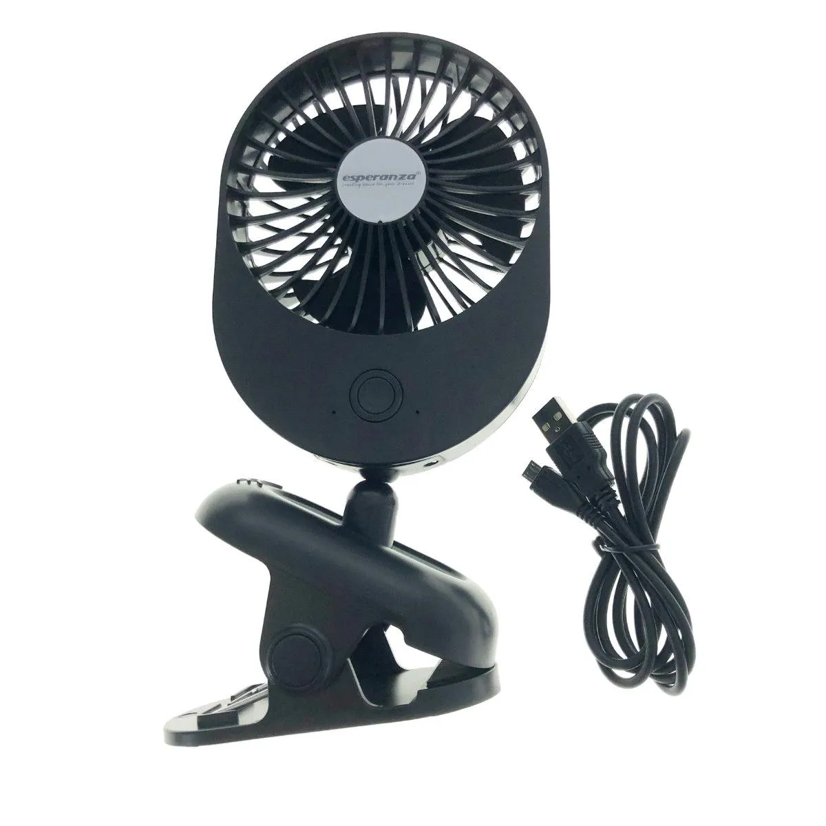 Esperanza - USB-drevet minivifte med bordklemme