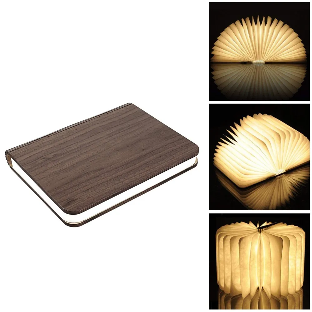 Bok LED-lampe / Book Lamp - (Tre)