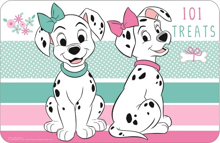 Disney 101 Dalmatinere bordunderlag 43x28 cm - Perfekt for barnebordet!