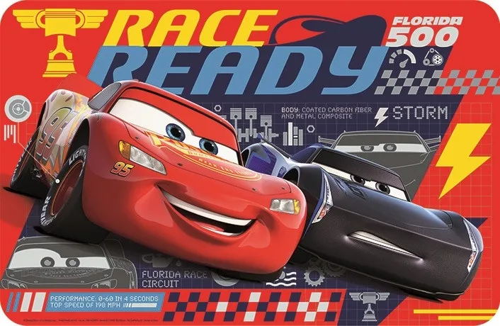 Disney Cars Bra Saker Konkurranseunderlag 43x28 cm