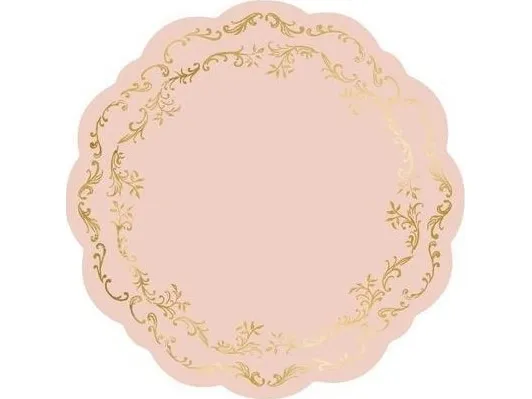 Plasserviks skitten rosa 35 cm 6 stk