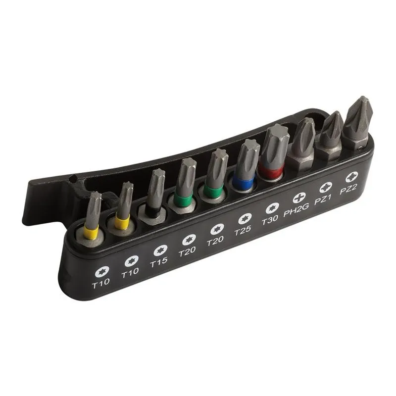 Bahco 59/s10bc Bit Set, 10 Piece