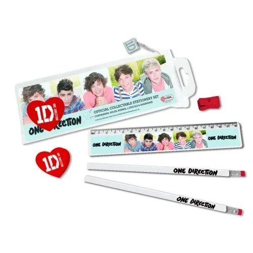 One Direction Stationery Set: 5 Head Shots
