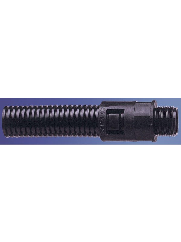 ABB Straight fitting 16 sl m20 black al16/m20/a/bl