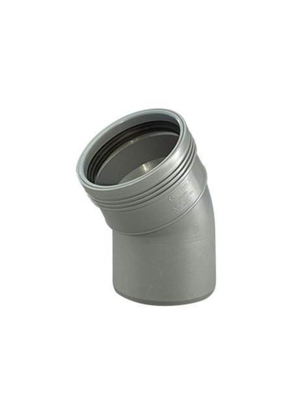 Wavin Wafix pp bend 30° x 50 mm grey