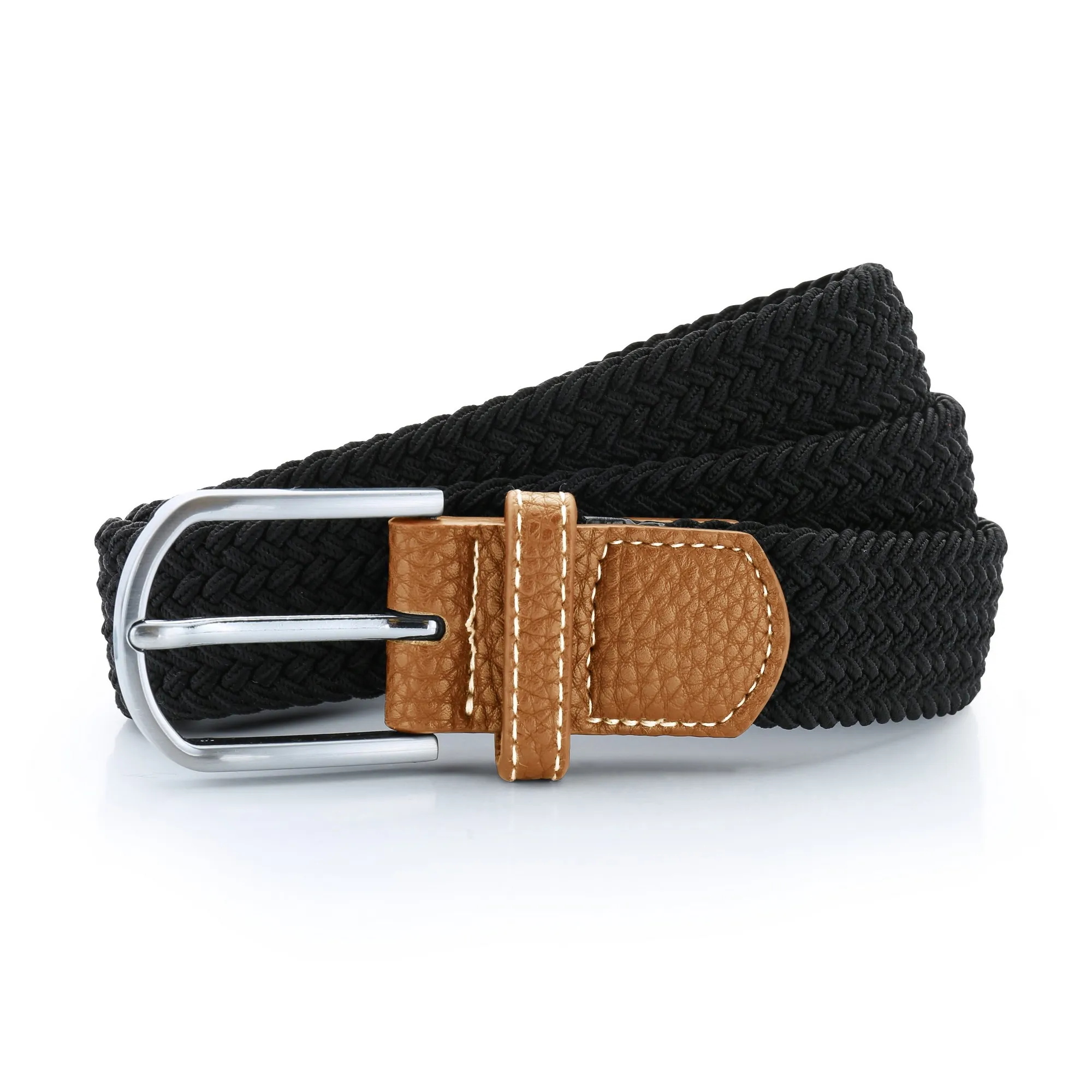 Asquith & Fox Mens Woven Braid Stretch Belt