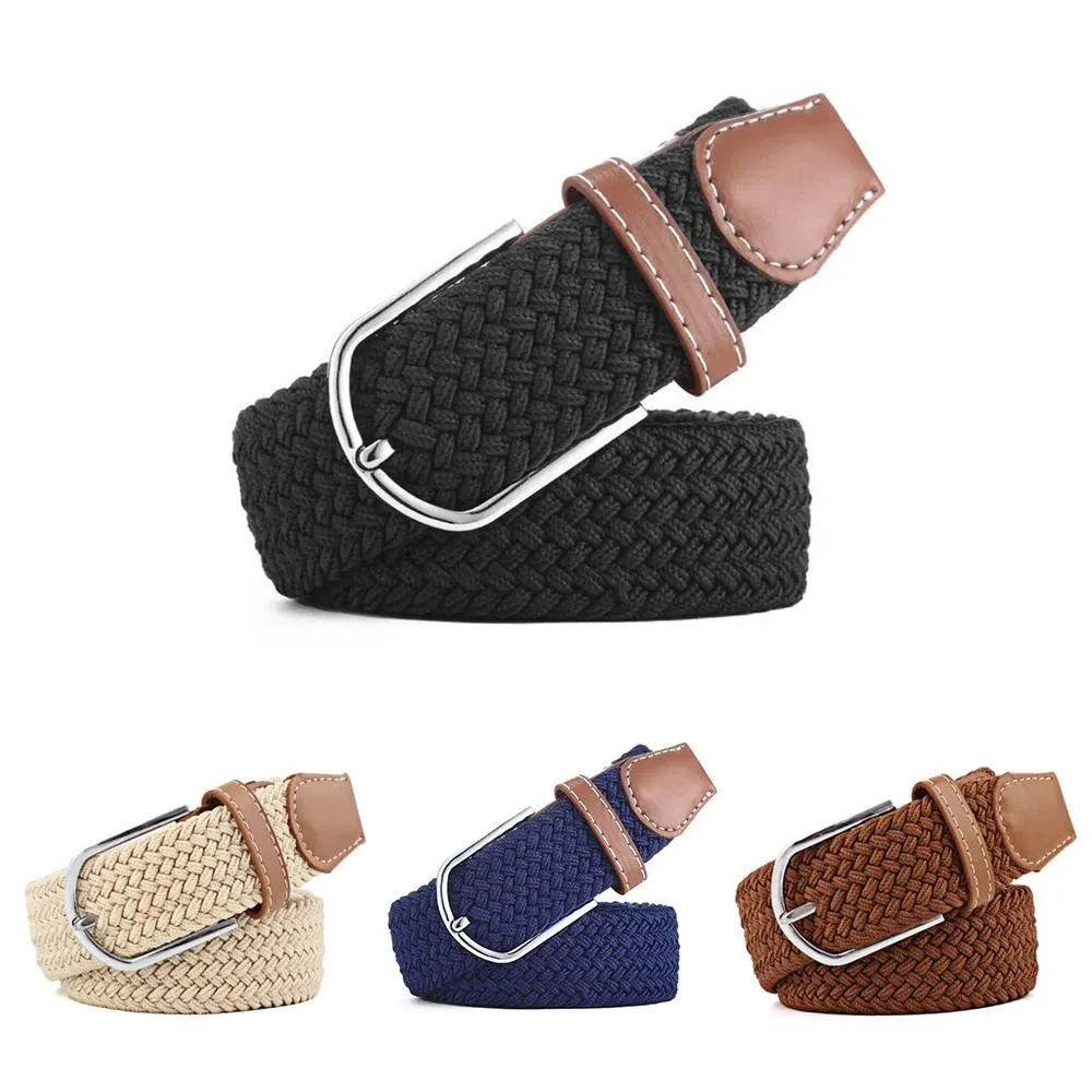 Belte Canvas Stoff - Klær - W26-W36 - Brown