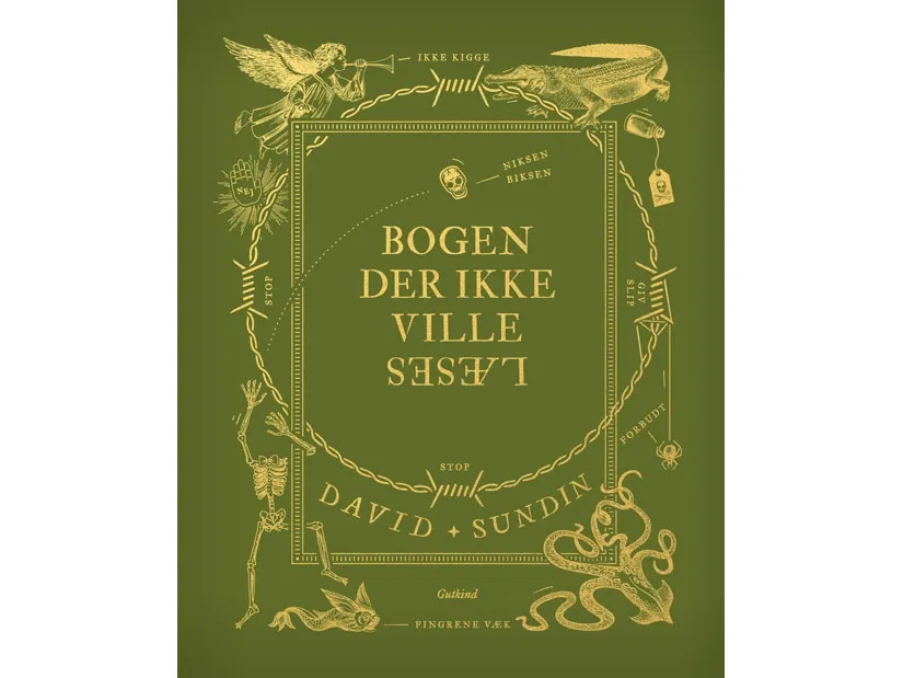 Bogen der ikke ville læses - av Sundin David - bok (innbundet bok)