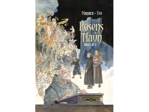 Rosenes navn bind 1 | Umberto Eco, Milo Manara | Språk: Dansk