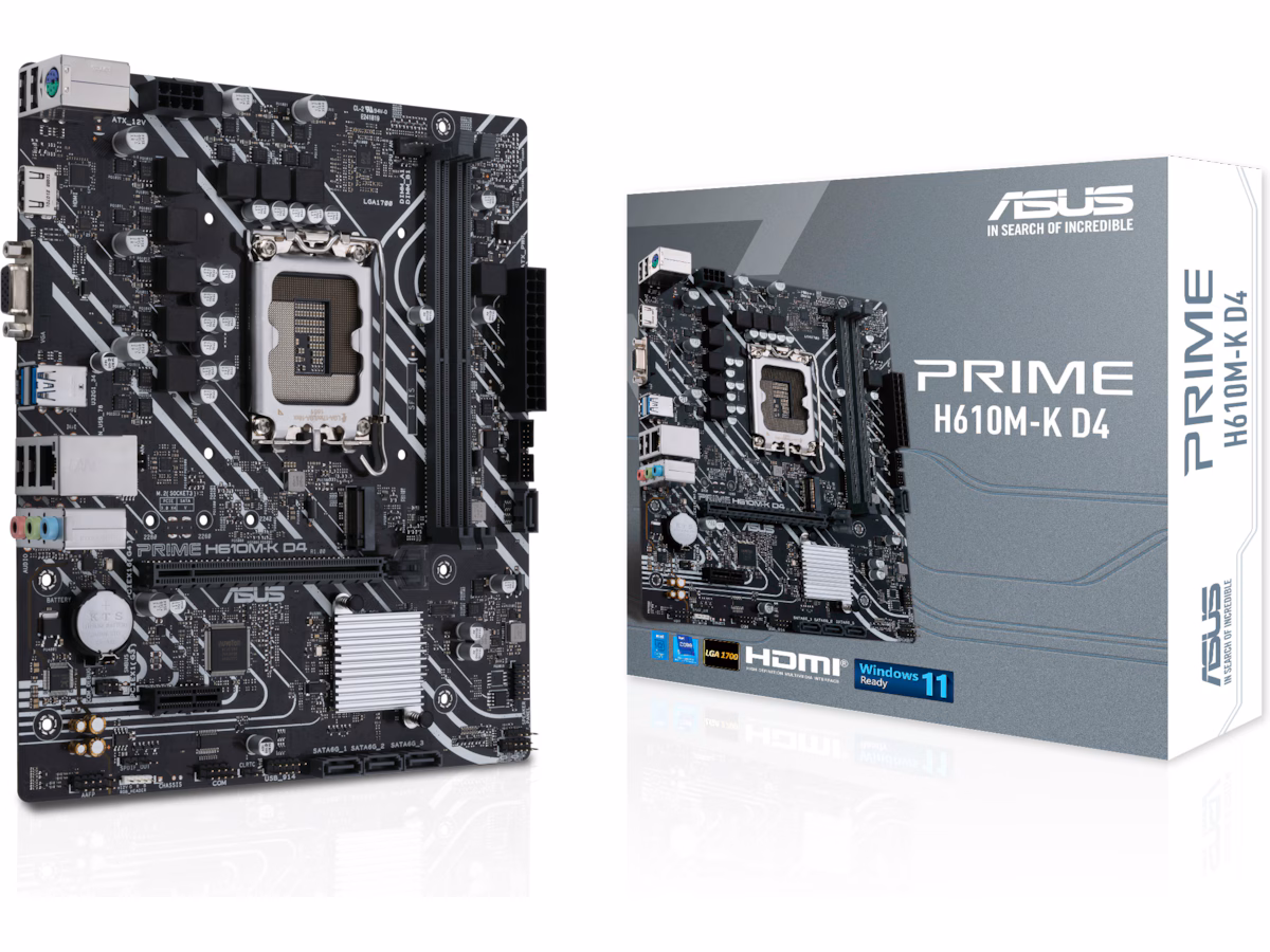 ASUS PRIME H610M-K D4 Hovedkort