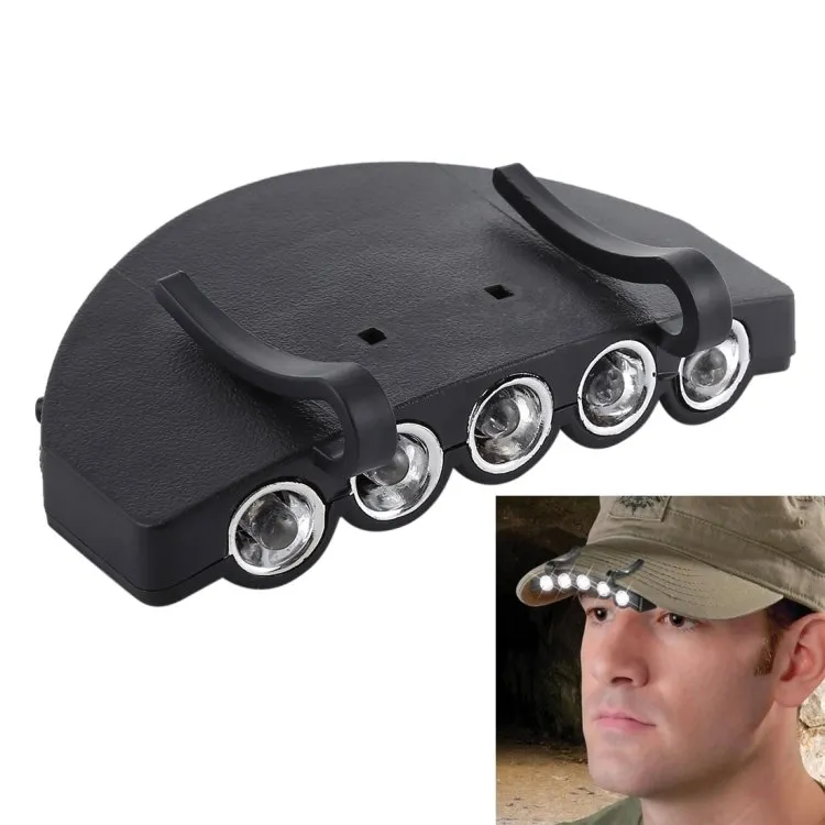 LED Hodelykt / Pannelampe for Caps