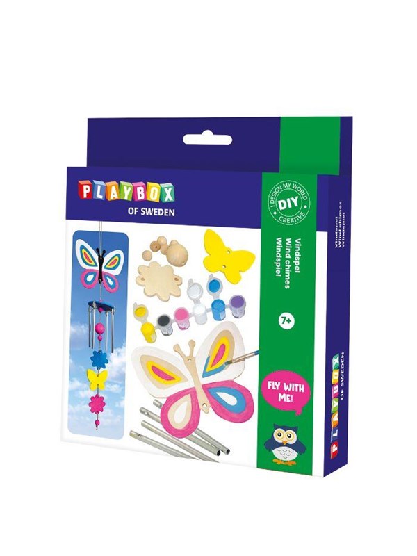 Playbox Creative Wind Chime Set with Flowers - 7+ Years