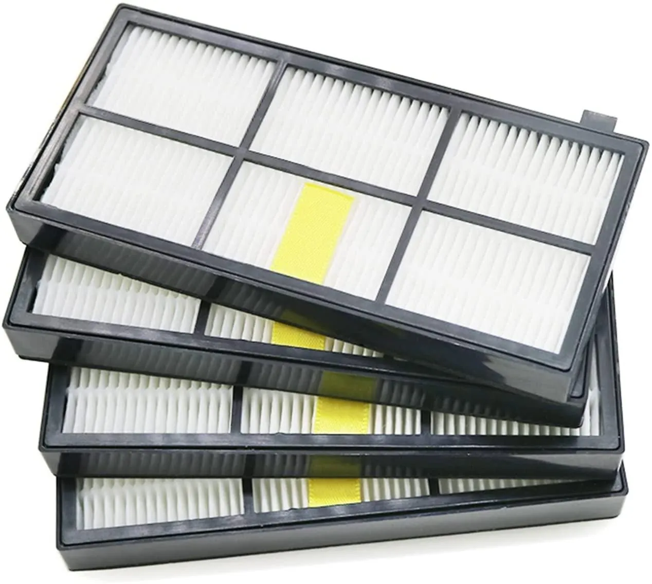 4X høyeffektivt filter for Roomba 800- og 900-serien