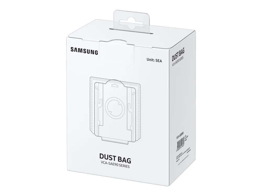 Samsung VCA-ADB90 - Pose - for rengjøringsstasjon - hvit (en pakke 5) - for Samsung VCA-SAE903 Clean Station, VCA-SAE904 Clean Station