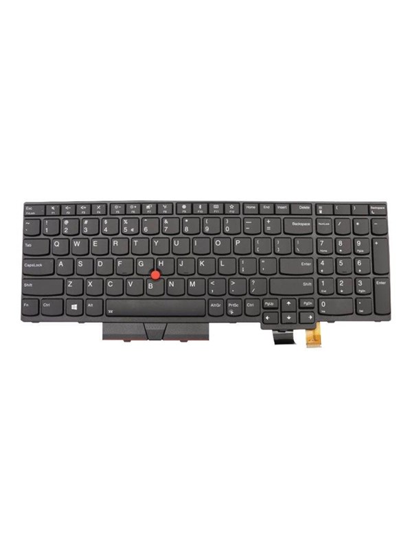 Lenovo Lite-On - Bærbart tastatur - til utskifting - Engelsk (USA) - Svart