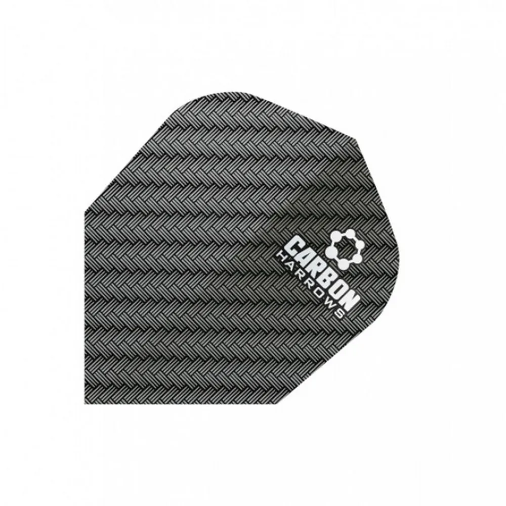 Harrows Dimplex Carbon Dart Flights (Pack Of 3)