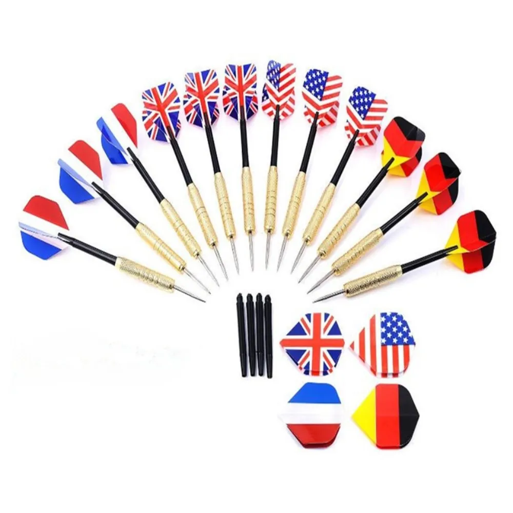 12 stk 18g piler Dart Dartkasting Dartkast Dartpiler i messing
