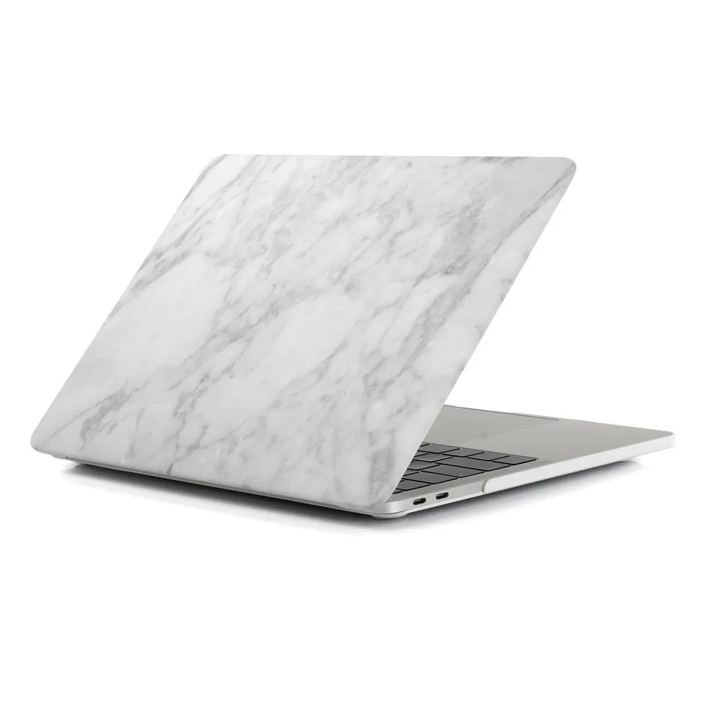 MacBook Air 13.3 A1932 (2018) + Retina Modellveske - Marmor Lysegrå