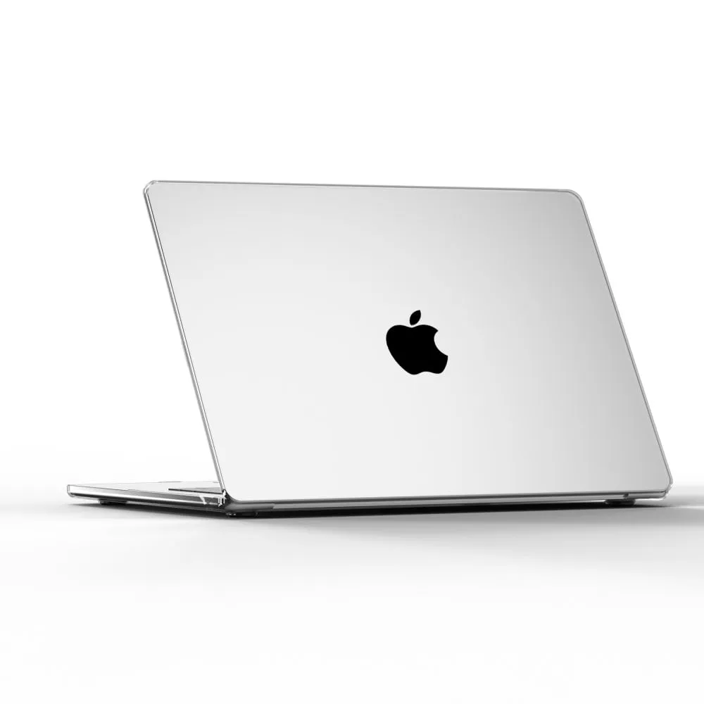Hard Bump Resistant Case MacBook Pro 14 inch (2024) M4 A3112 A3185 A3401 (2021) A2442 (2023) A2779 M2 A2918 A2992 M3 Crystal Clear Cover - Transparent