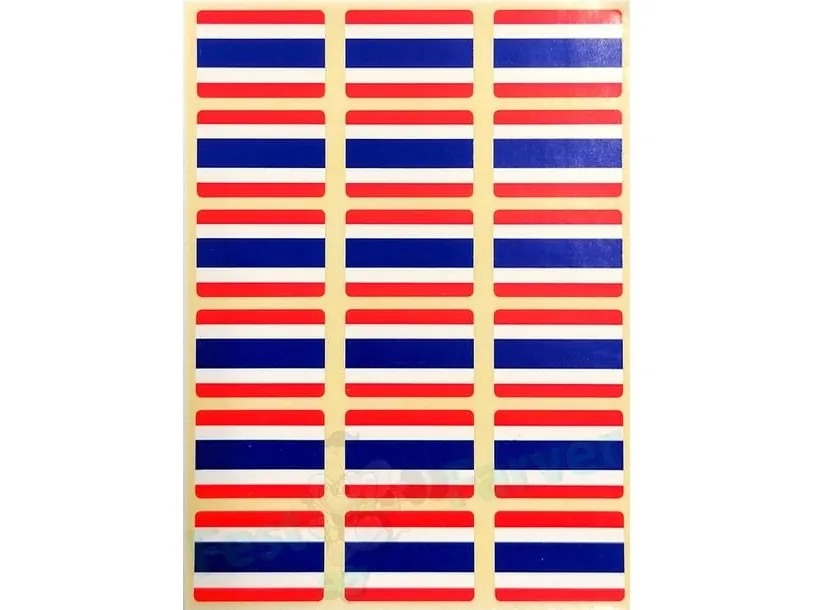 Thailand flag stickers