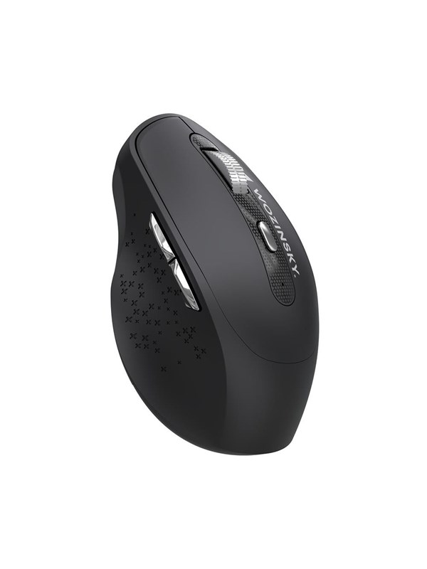 Wozinsky WMGK-1134 Ergonomic Wireless Mouse - Black - Mus - 6 - Svart