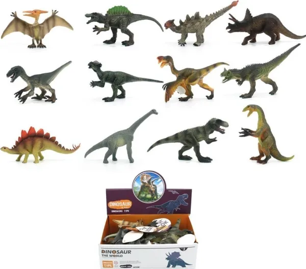 Trifox Figur DINOSAURS 12 MØNSTER 1stk