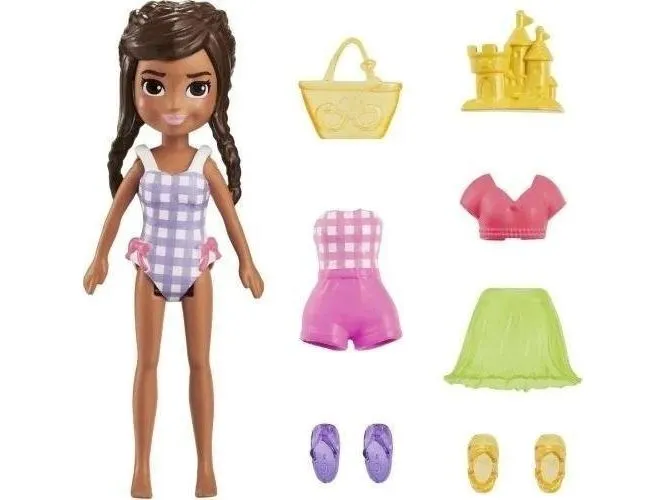 Polly Pocket-figur med tilbehør JCB21