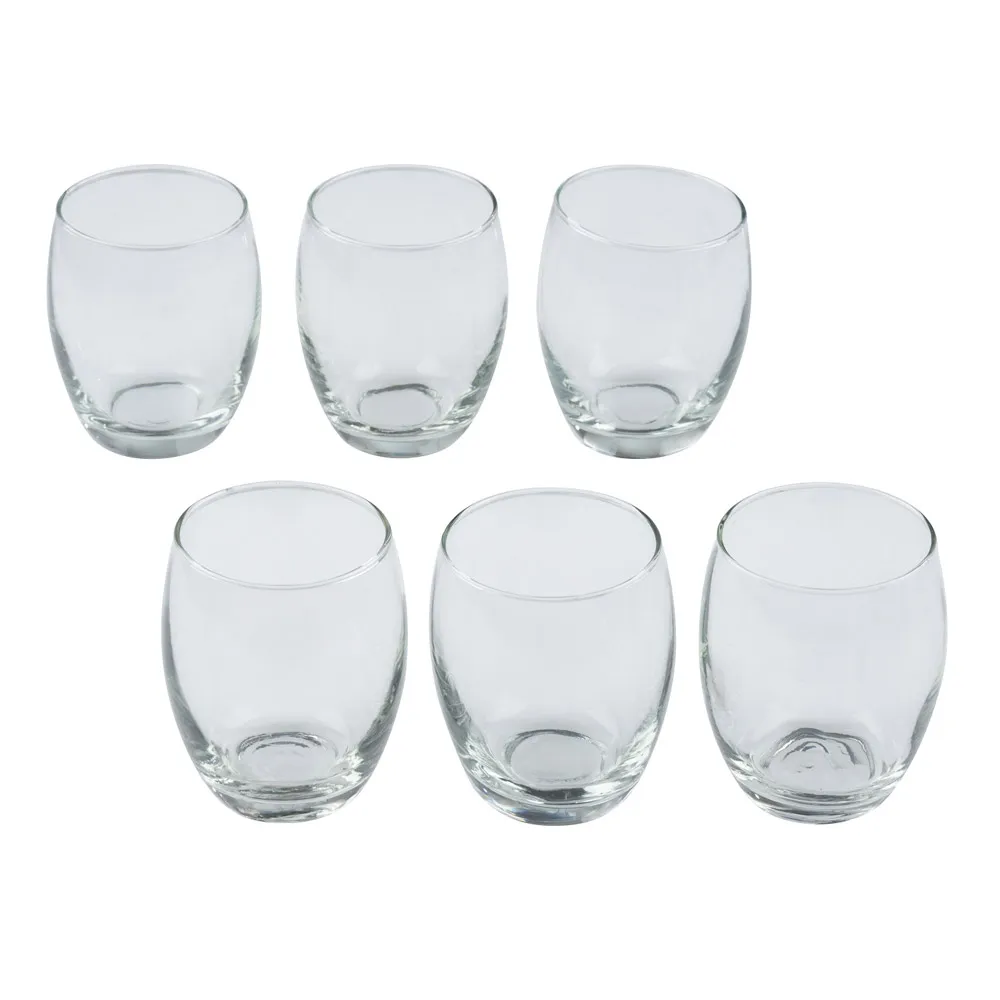 Runde drikkeglas i 6-pak med en volumen på 35 cl