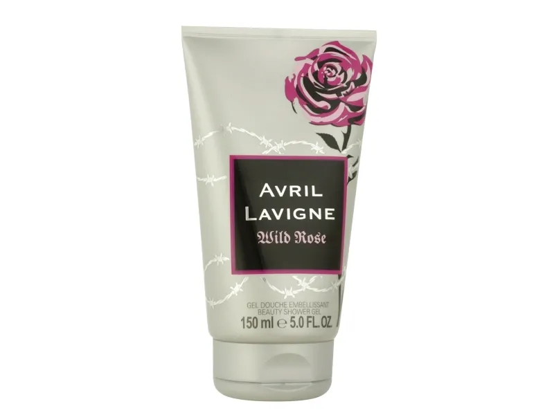 Avril Lavigne Wild Rose duftende dusjgel 150 ml (for kvinner)