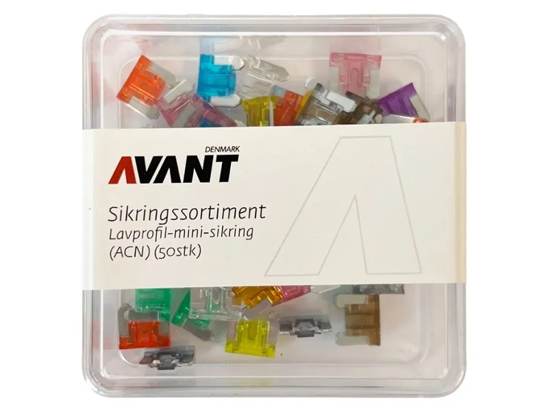 Sikringssortiment Lavprofil-mini-sikring (ACN)