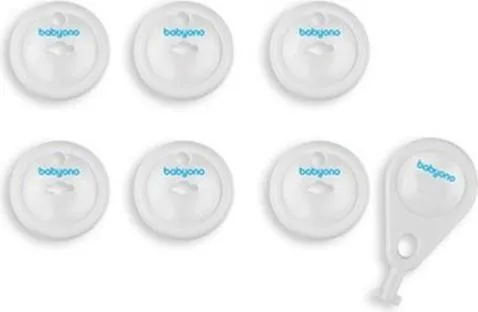 BabyOno sikring for stikkontakter 6 stk.