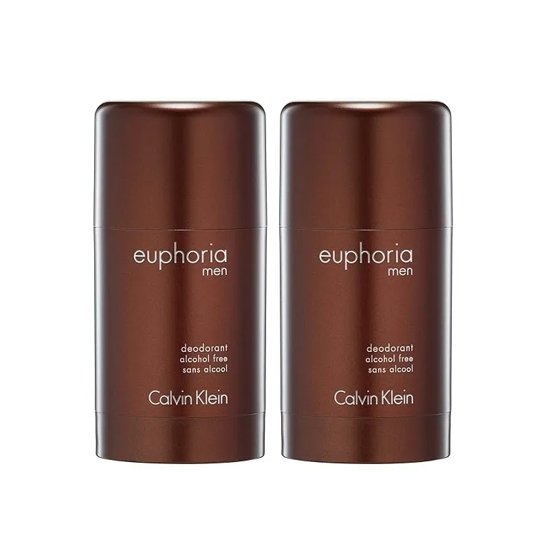 2-pack Calvin Klein Euphoria For Men Deostick 75ml