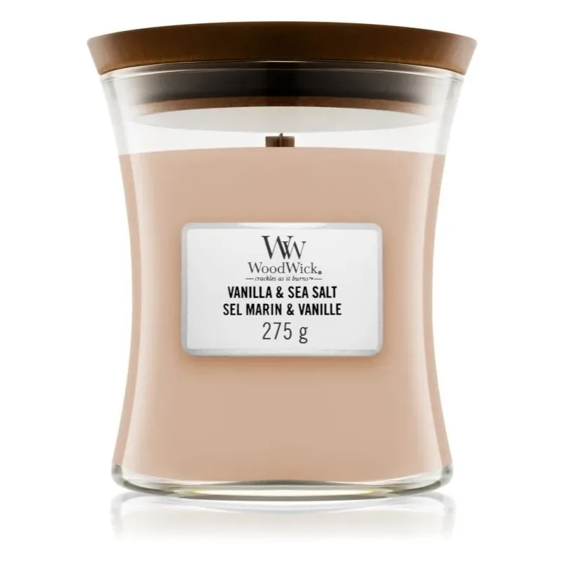 WoodWick Medium - Vanilla & Sea Salt