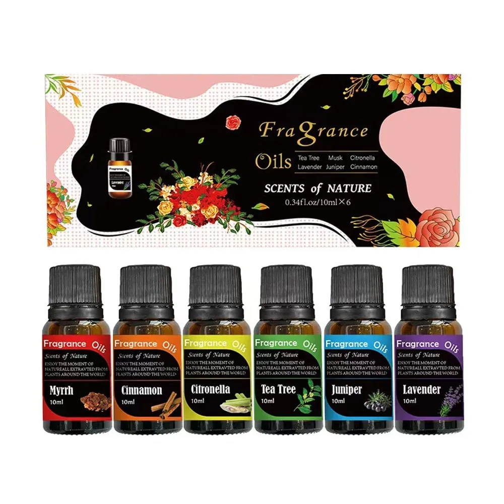 Eteriske oljer for diffuser – 6 naturlige dufter for aromaterapi