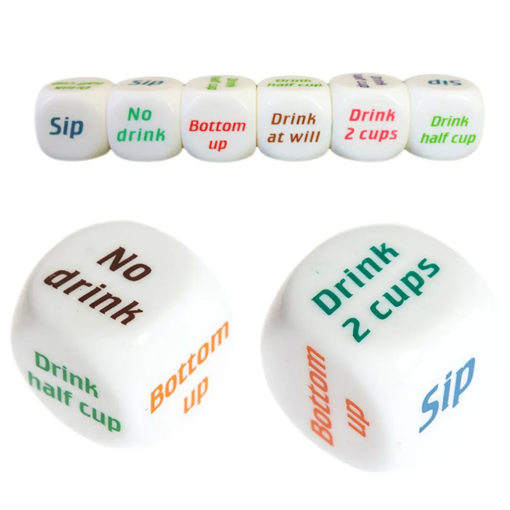 2-pack terninger for fest / fest / drikkespill