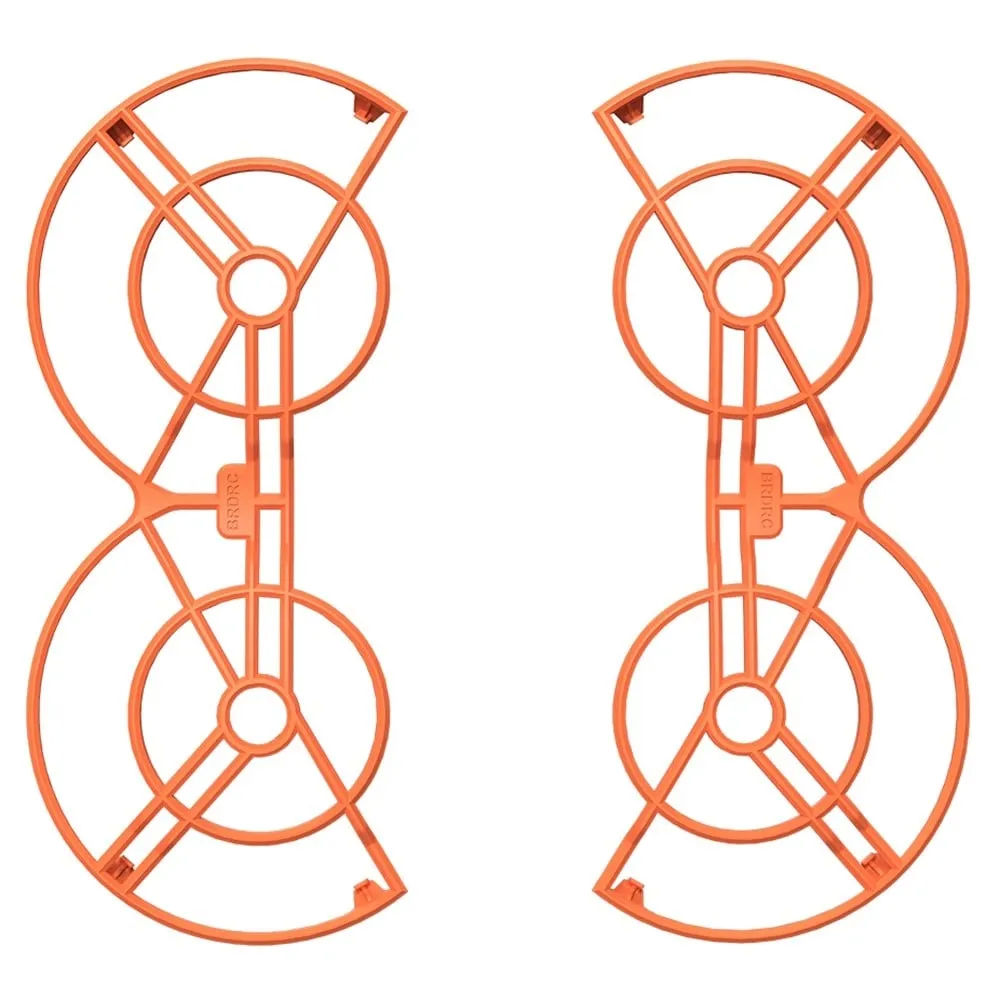 BRDRC Propeller Guard Protector DJI Neo Drone Protective Bumper Anti-Collision Accessories - Orange