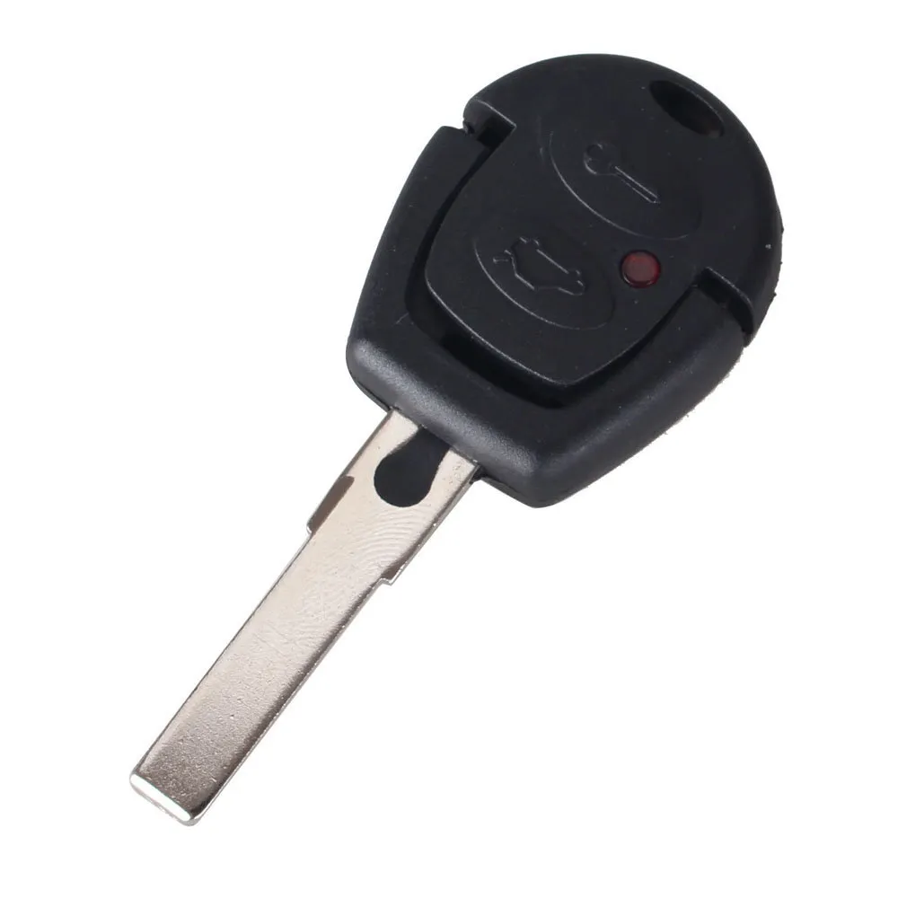 Bilnøkkelskall 2 knapp for VW Volkswagen Skoda Seat