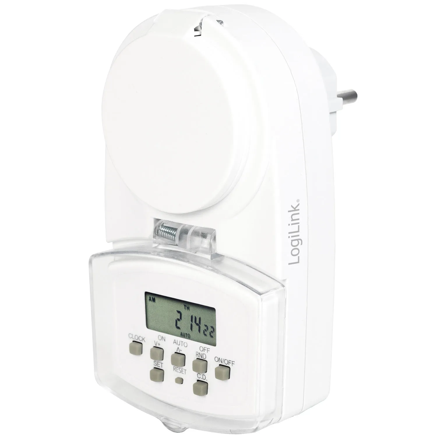 Utendørs timer Digital 1800W IP44