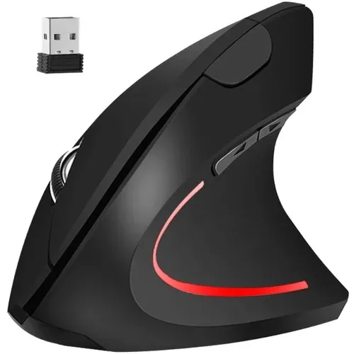 Ergonomisk Vertikal Datamus - Trådløs