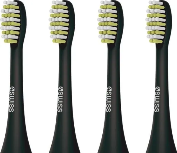 4Swiss Deep Clean tip Black 4 stk.