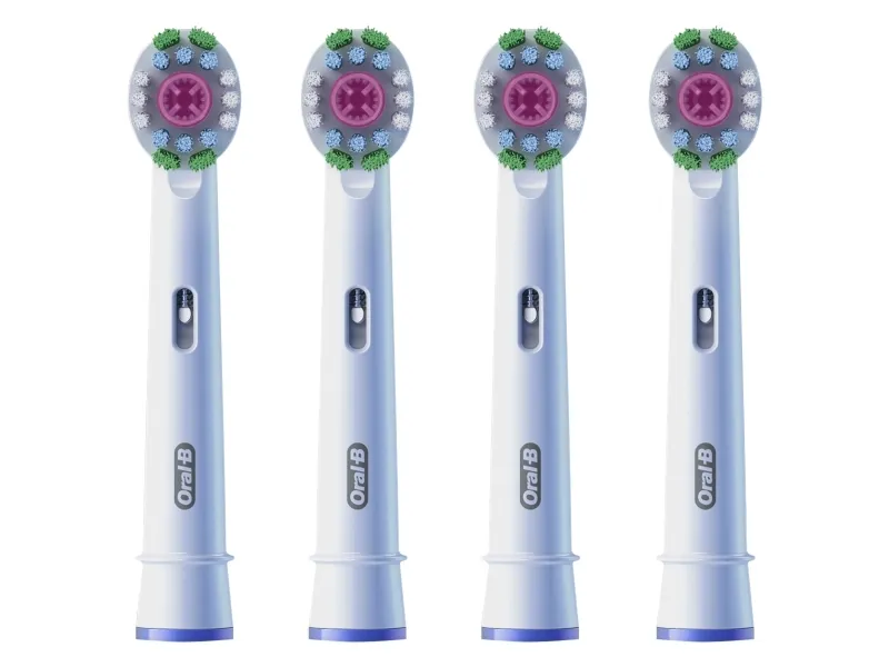 Oral-B 3D White 860960, 4 stykker, Hvit, Oral-B, 60 mm, 18 mm, 220 mm