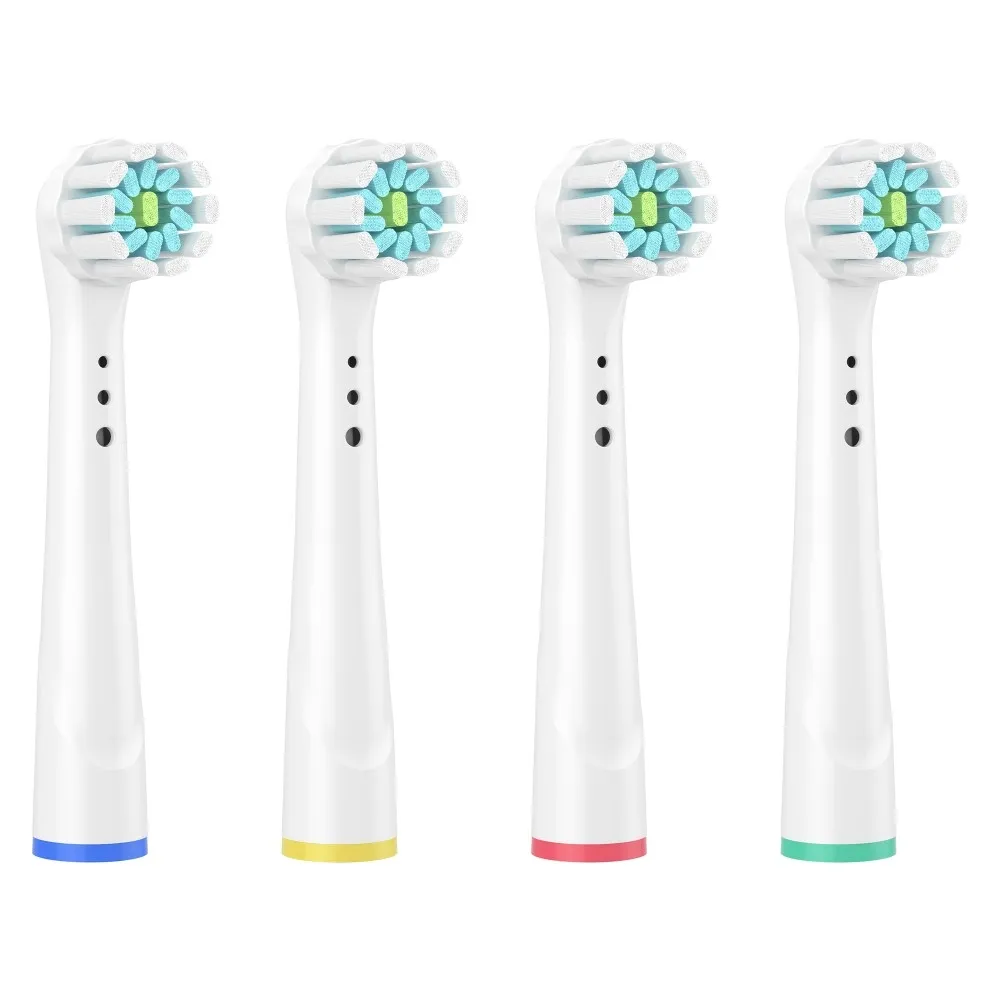 2x4 tannbørstehoder for Braun Oral - B for følsomt tannkjøtt