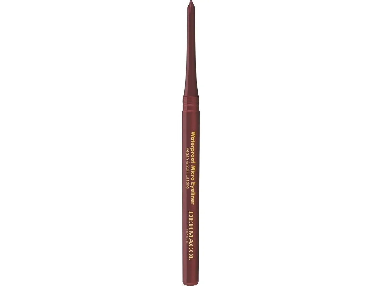 Alkotest DERMACOL_Micro Eyeliner Vanntett vanntett øyeblyant 02 Brun 0,35g