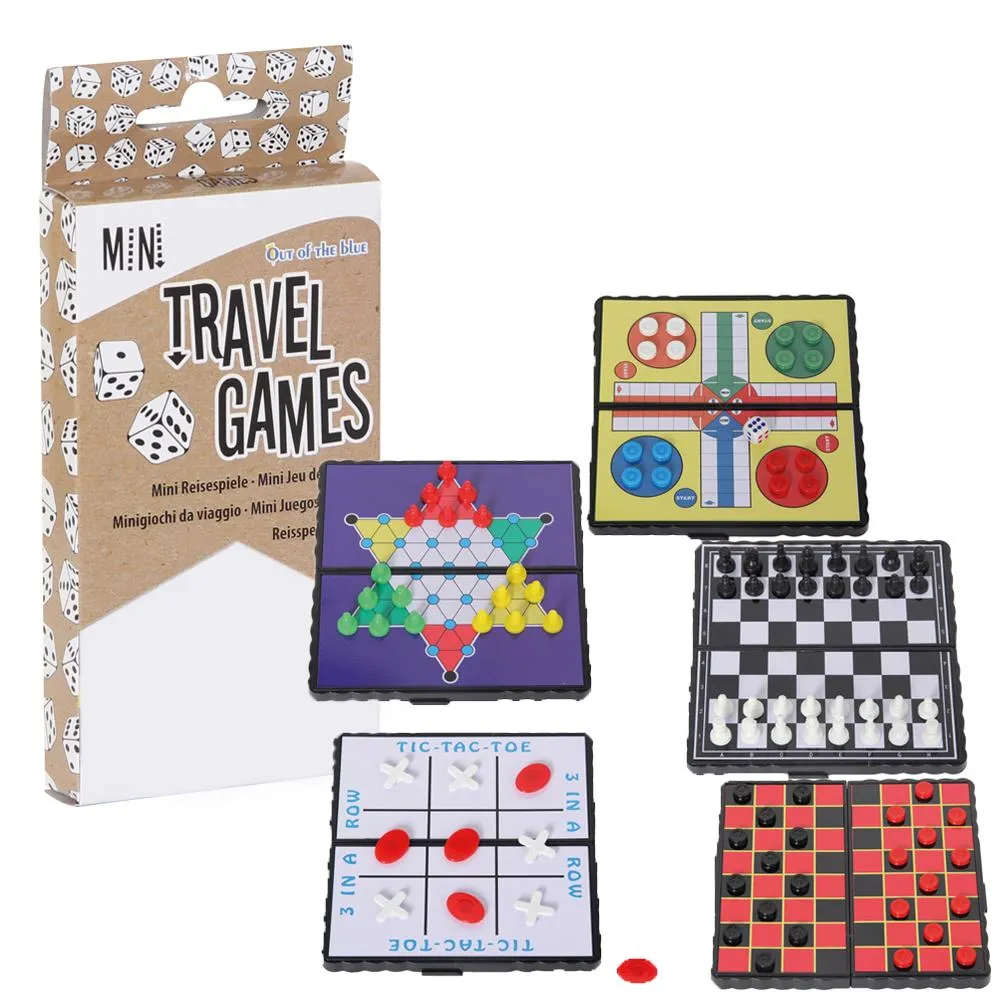 Magnetiske Mini Spill - Brettspill /Selskapsspill /Familiespill - Schack