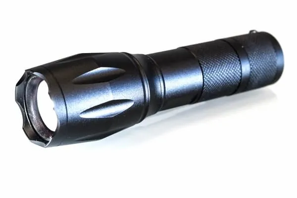 LED lommelykt med Zoom